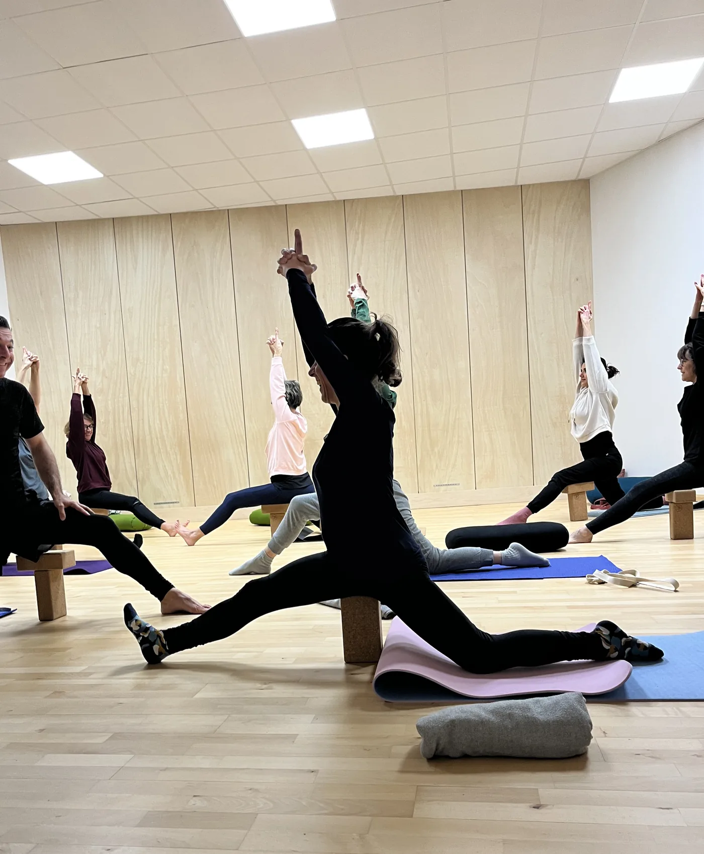 Cours de yoga avec Carole-Alice Le Bomin à La Bola Clisson