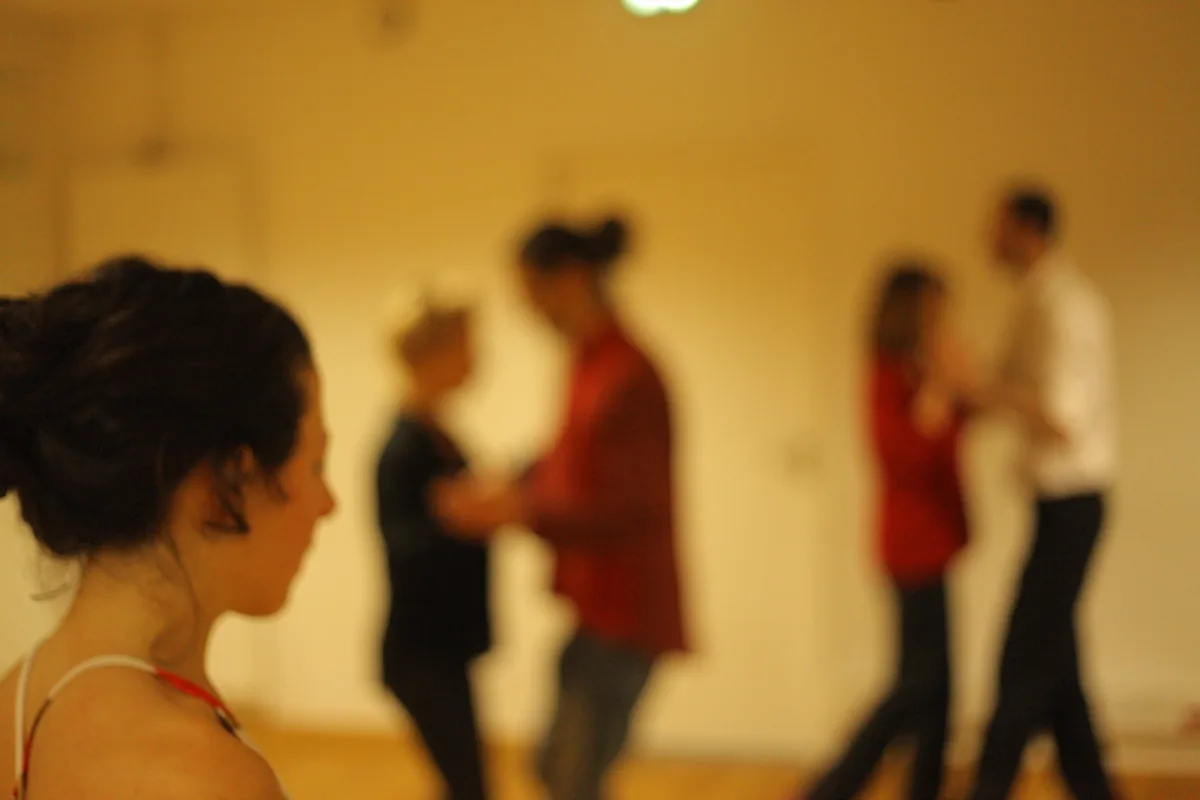 Danse en tango argentin pendant un atelier